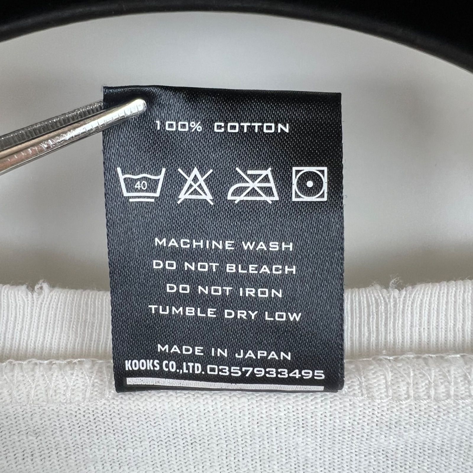 NUMBER(N)INE 05AW y2k archive FENDER logo fb L/S Tee 2