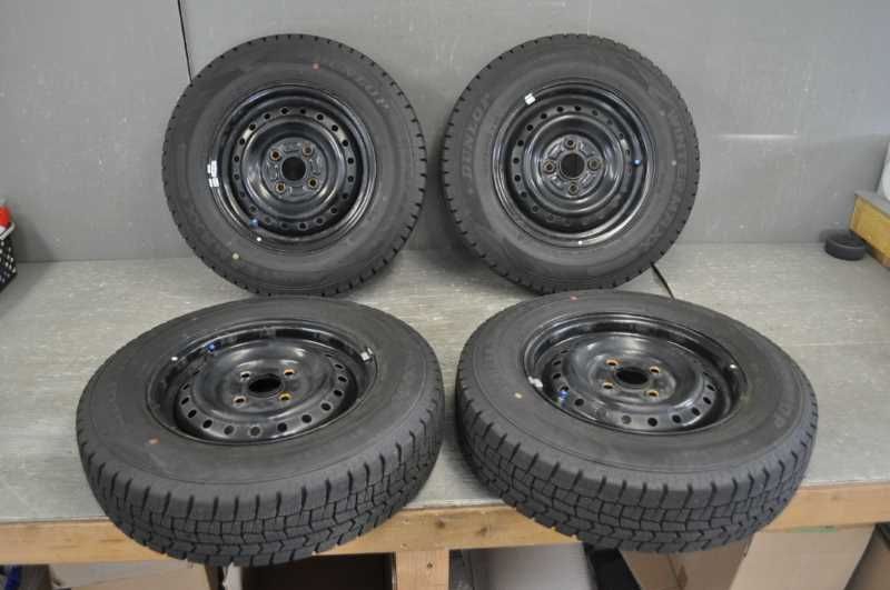 小型車等に!! 8 9分 製 WINTER MAXX スタッドレスタイヤ 155 80 R13 鉄ホイール 13×4.5J 35 4H PCD100 s019518E