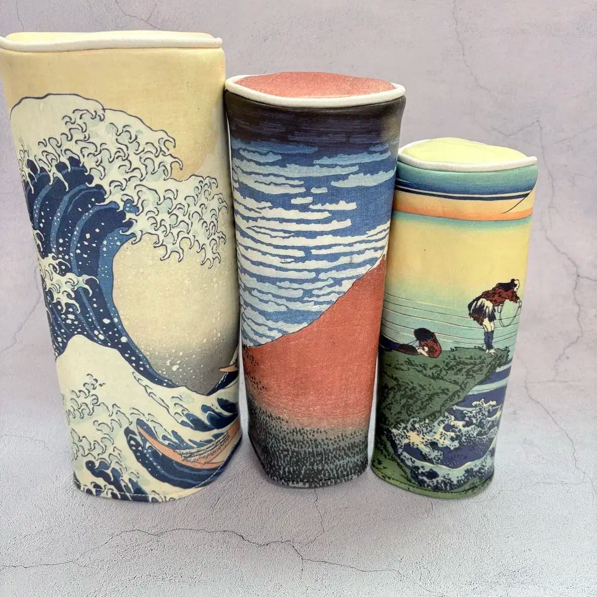 ホクサイ浮世絵 ヘッドカバーセット アウトレット (ドライバーカバー