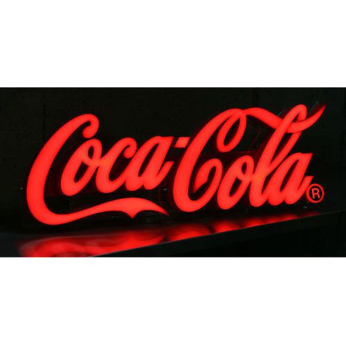 COCA-COLA BRAND コカコーラブランド LEDサイン「レタリング LEDサイン」 PJ-LED02 アメリカ雑貨 アメリカン雑貨