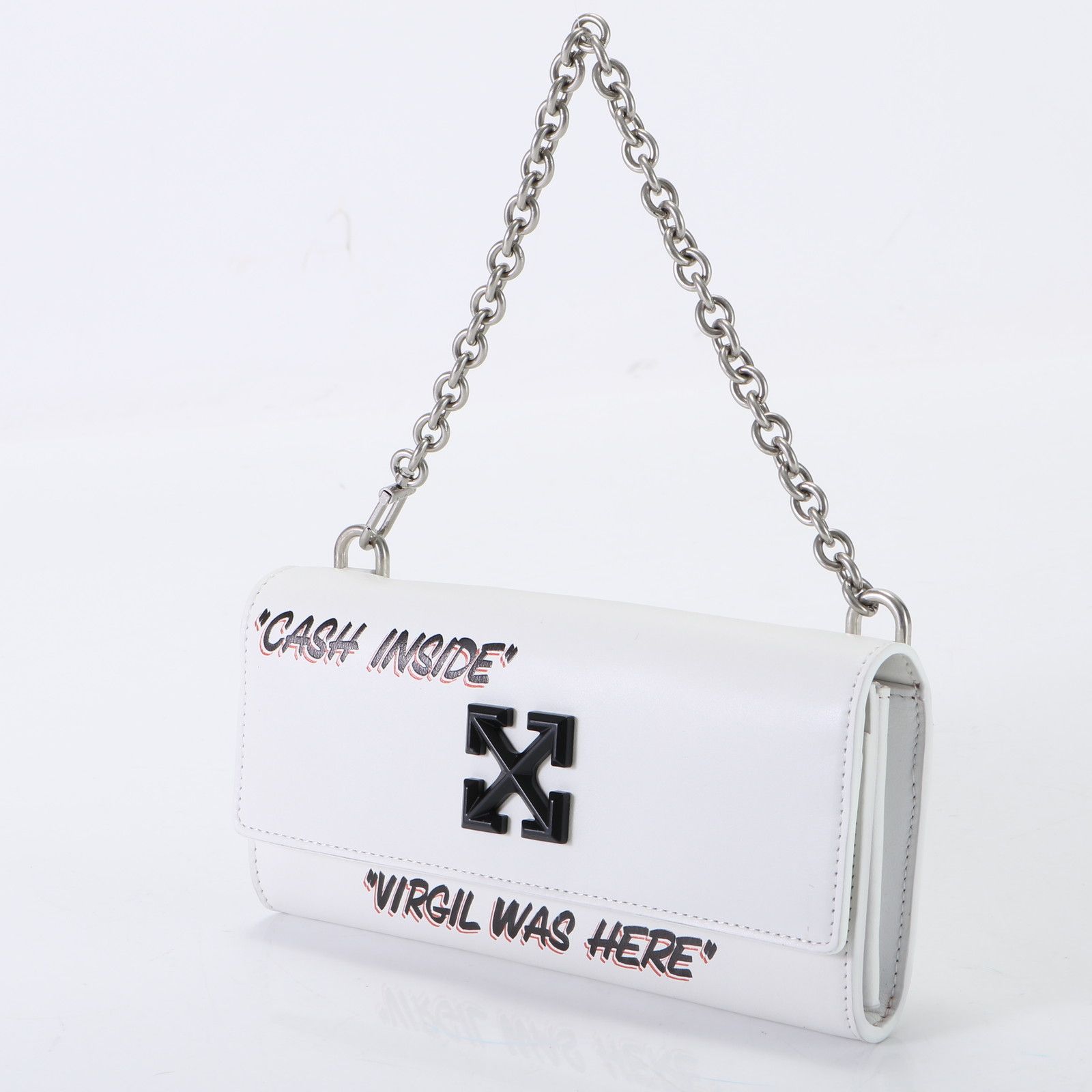 OFF-WHITE オフホワイト Jitney アロー レザー 長財布 【公式通販】