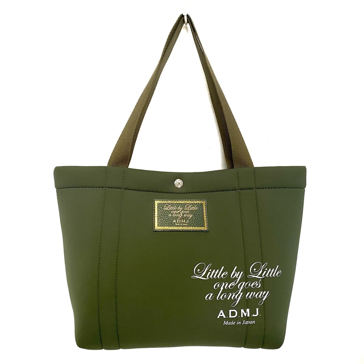 ADMJメッセージプリントトートバッグ