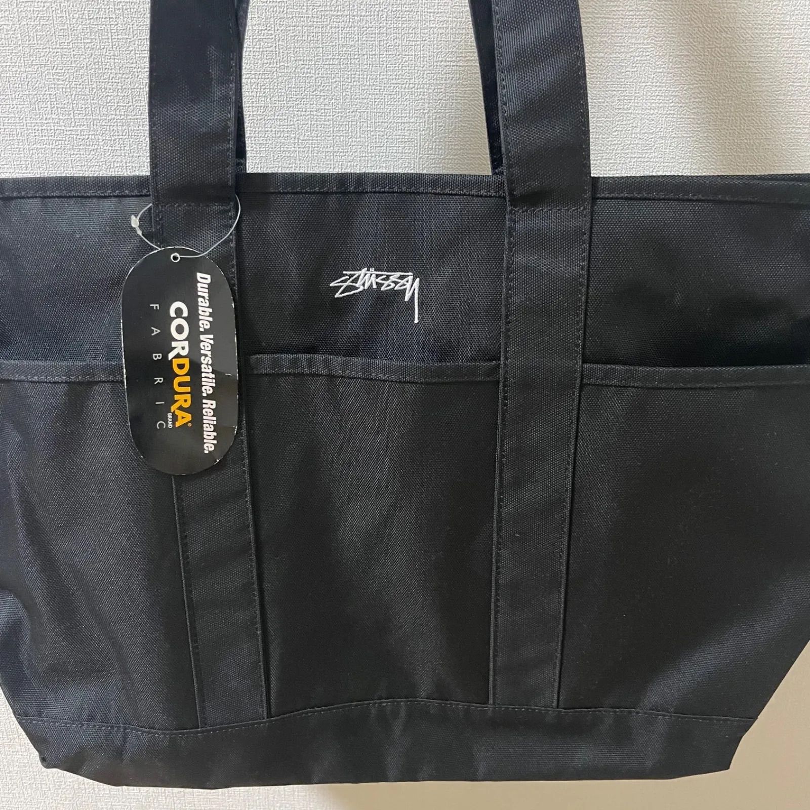 STUSSY / CORDURA FABRIC TOTE BAG