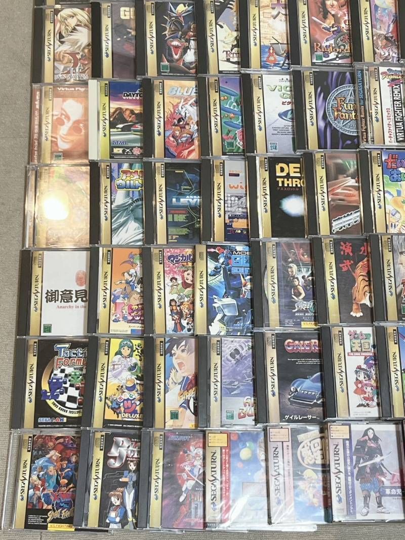 セガサターン ゲームソフト 大量まとめ 約180点以上 海底大戦争 キングオブファイターズ ナイツ バーチャファイター ツインビー 等 UP786_INFO