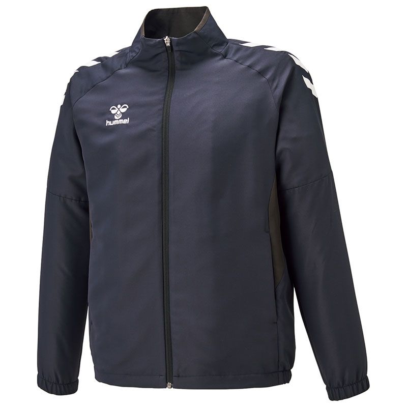 低価，送料無料 hummel(ヒュンメル) 裏メッシュウインドジャケット マルチアスレ ウェア ウィンドブレーカーシャツ HAW2147、(71)インディゴネイビー その他