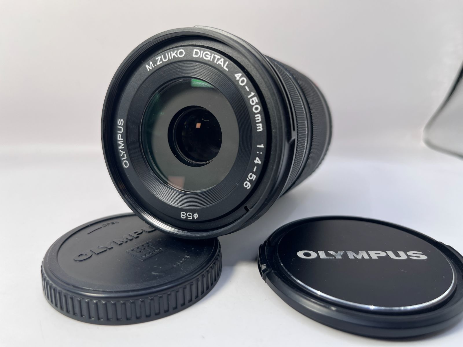 OLYMPUS M.ZUIKO DIGITAL ED 40-150mm F4-5.6 R 望遠ズームレンズ マイクロフォーサーズ用 動作良好 軽量 コンパクト B548