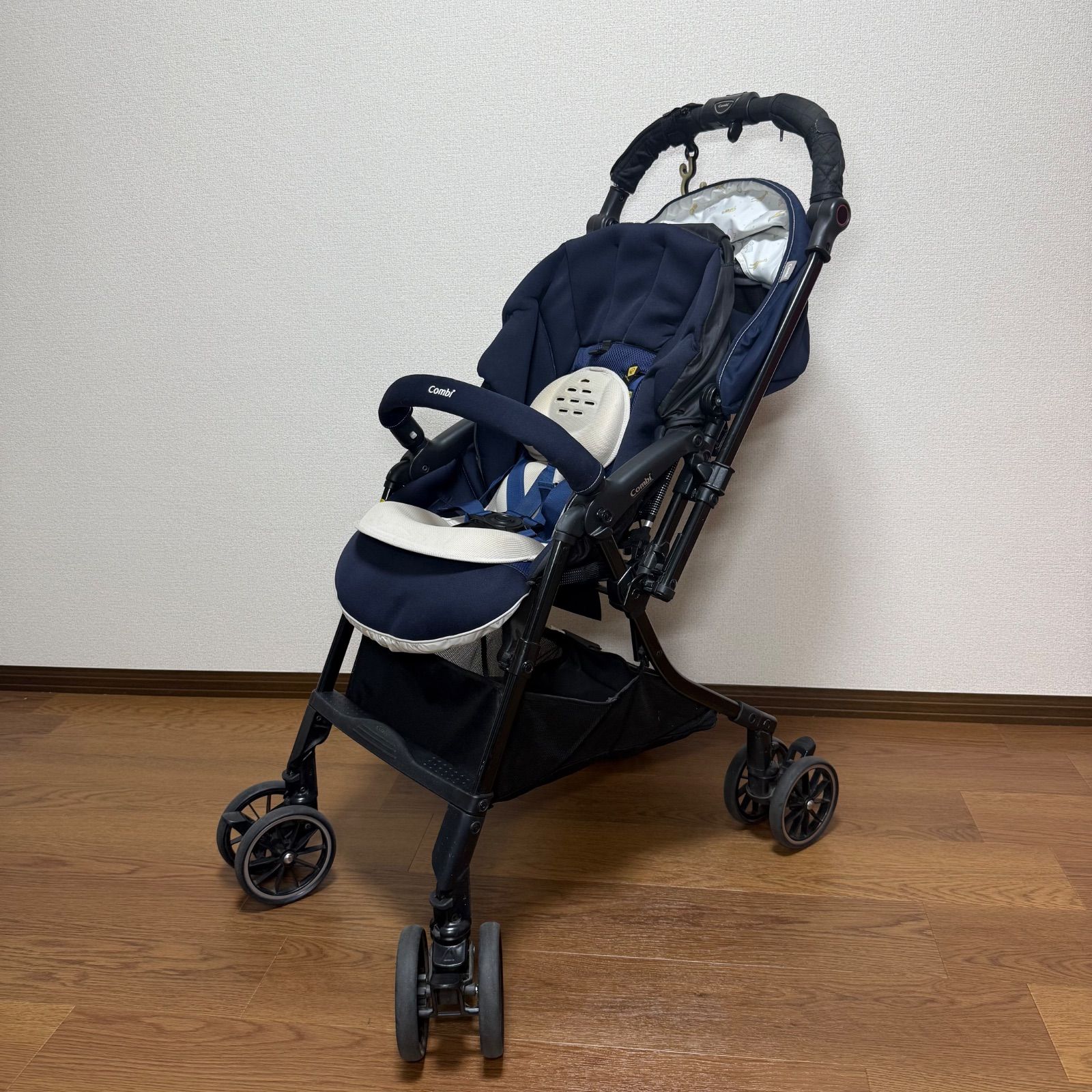 ✩アニマル柄✩ Combi スゴカル4キャス コンパクト エッグショック