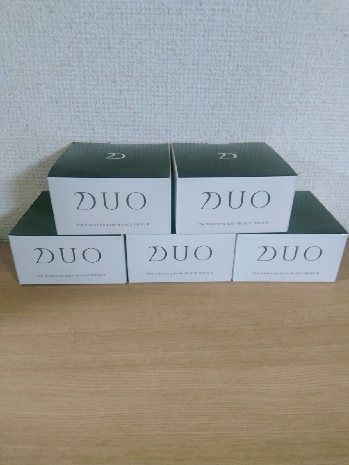 【新品未開封】DUO クレンジングバーム ブラックリペア90g 5個セット DUO ザクレンジングバームブラックリペア90g 5個
