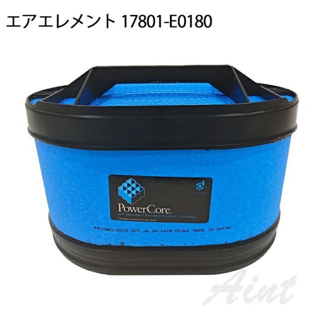 17801-E0180 エアエレメント エアフィルター 日野 HINO ヒノ デュトロ