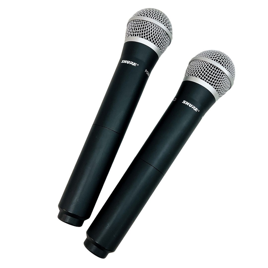 SHURE PG58 SVX88 ワイヤレス マイク 2本 ワイヤレス システム セット レシーバー 音響機器 オーディオ シュア C10421698