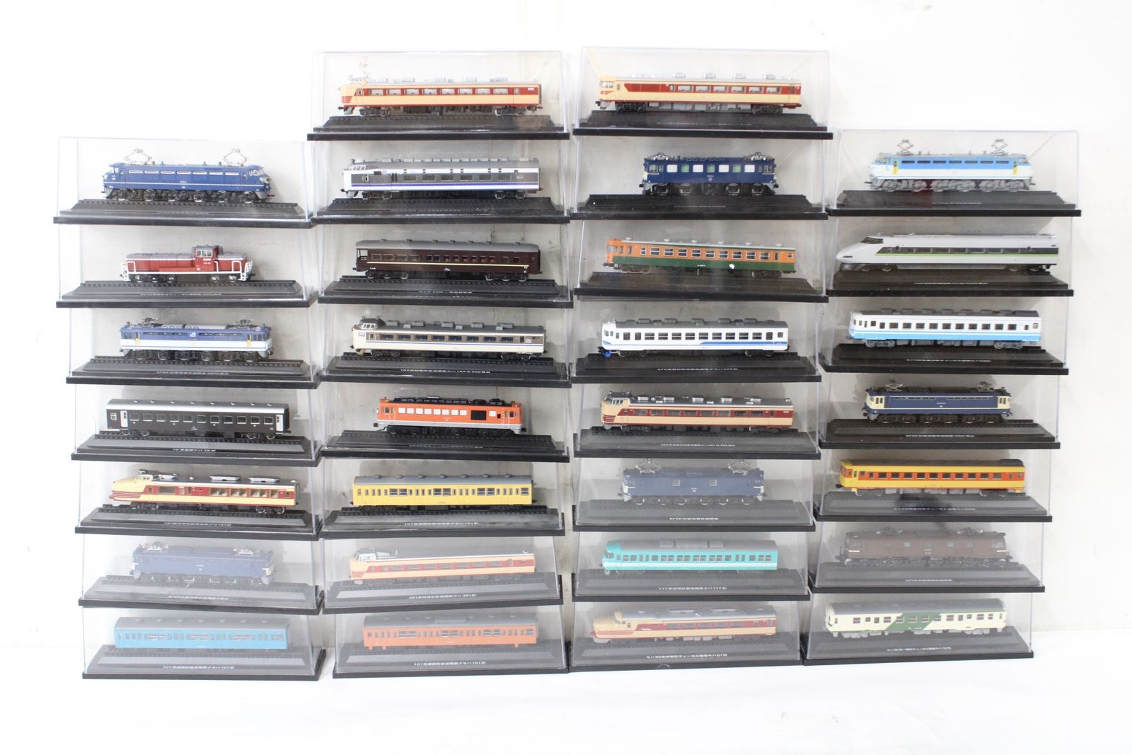 アシェット 国産鉄道コレクション 119台セット 国鉄 電車 模型