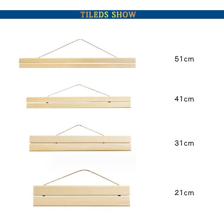 41cm 木製 手拭い用 51cm 31cm タペストリーハンガー マグネット式 磁石 手ぬぐいハンガー インテリア ウッドフレーム ポスター 写真 てぬぐい 21cm 壁飾り 季節 額縁 手ぬぐい飾#conne561117