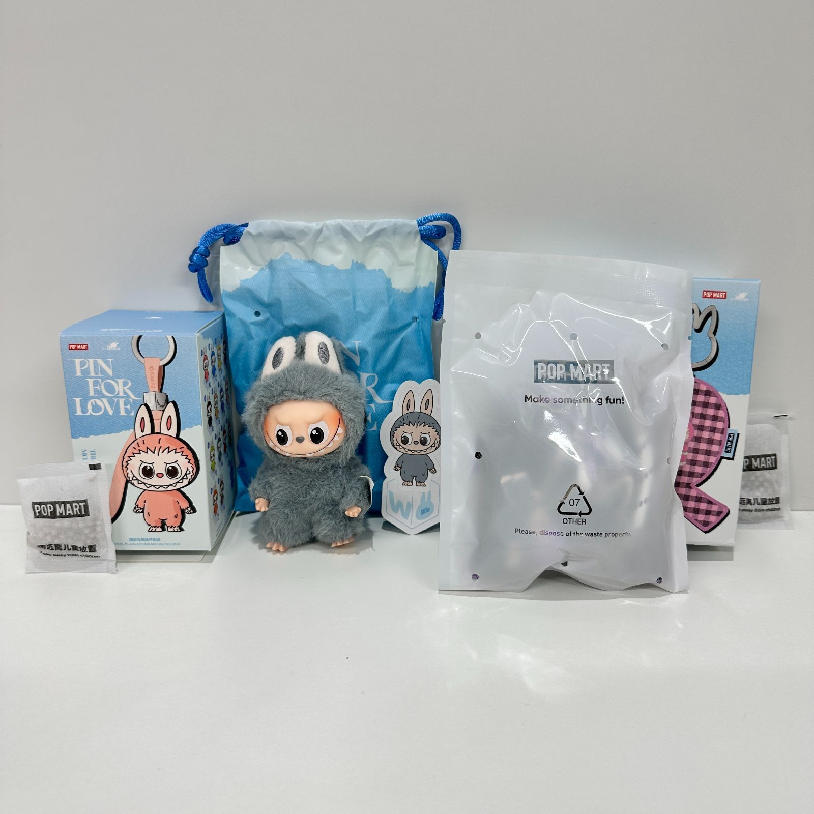 LABUBU ぬいぐるみペンダント アルファベットペンダント N-Z セット LABUBU ぬいぐるみペンダント アルファベットペンダント N-Z セット