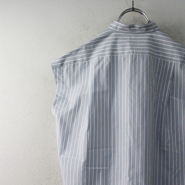 美品 2020SS AURALEE オーラリー WASHED FINX TWILL STRIPE SLEEVELESS ...