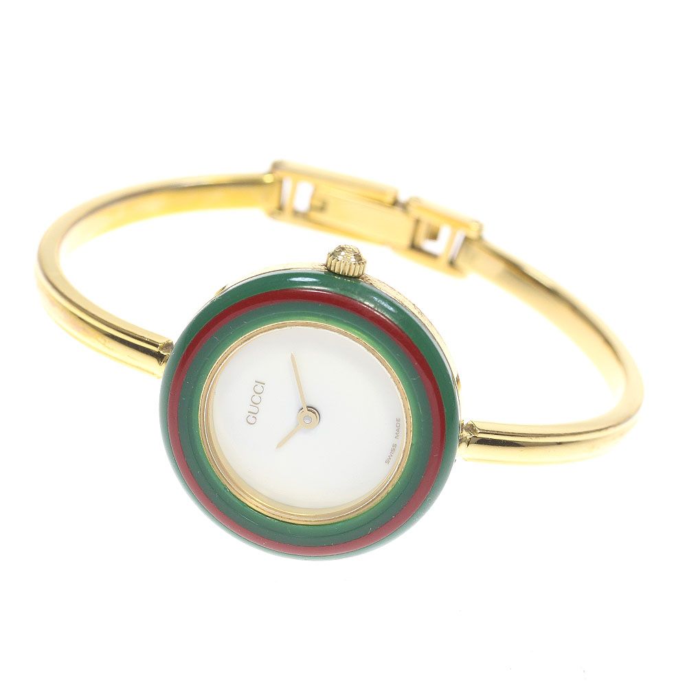 グッチ GUCCI 11/12.2 チェンジベゼル クォーツ レディース内箱