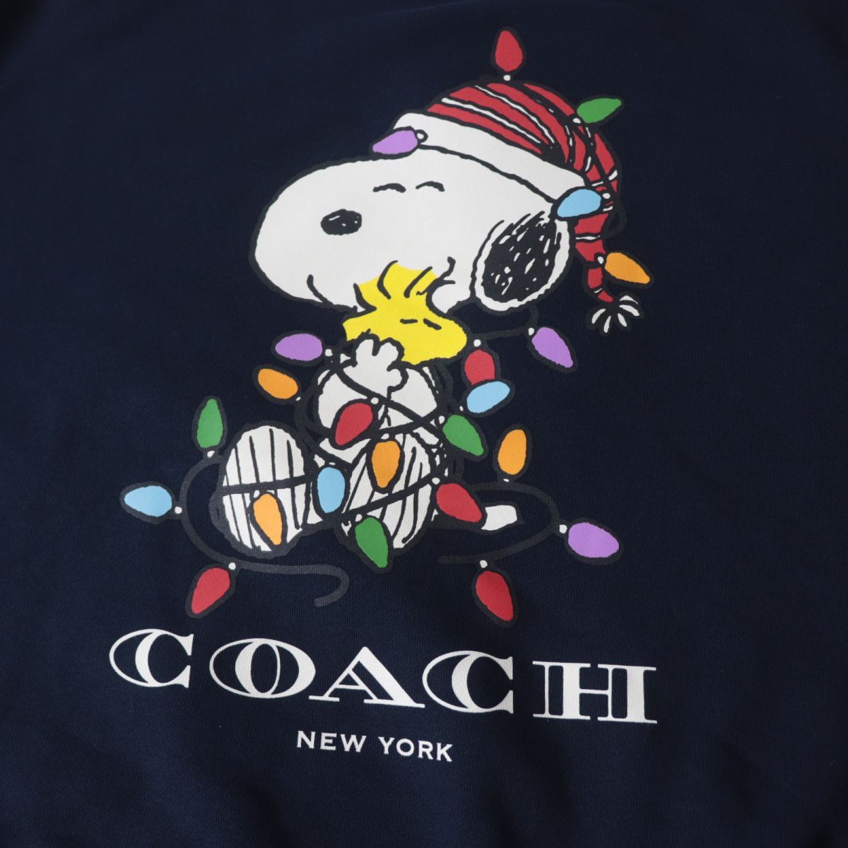 【こゆき】COACH スヌーピー ライツ クルーネック　Sサイズ 公式】コーチアウトレット | 【COACH X PEANUTS】スヌーピー ライツ