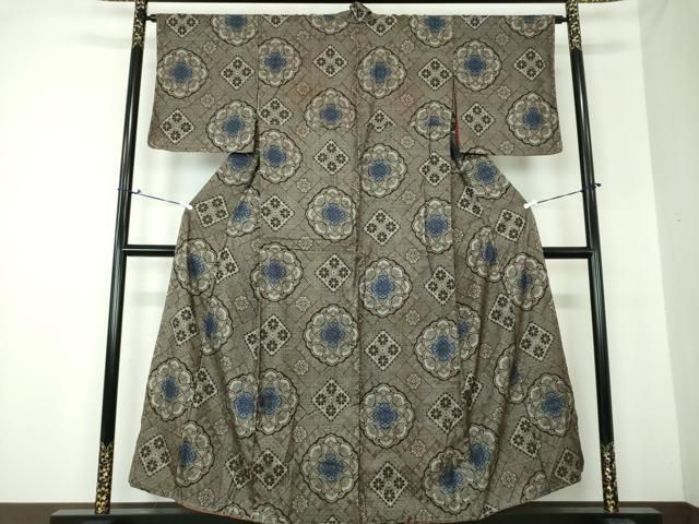 平和屋着物○本場大島紬 龍郷絣 花丸文 正絹 逸品 DAAQ3412ps - メルカリ 