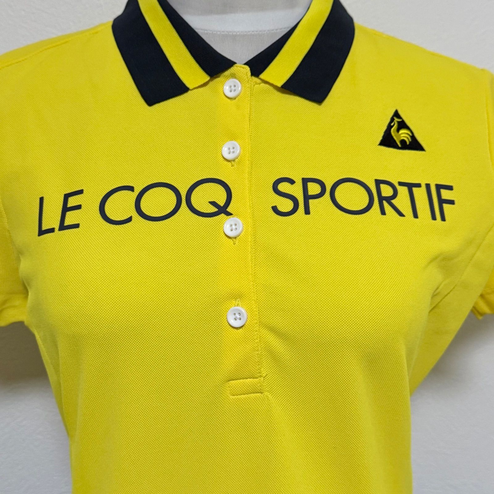 【美品】le coq sportif golf ワンピース 美品】le coq sportif ゴルフ ワンピース L ルコック