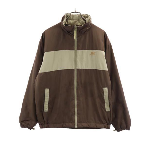 ヘリーハンセン 中綿ジャケット L ブラウン系 HELLY HANSEN メンズ 古着 【231118】