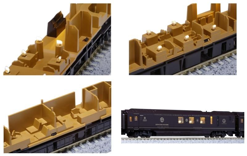 【美品】クルーズトレイン「ななつ星 in 九州」 N-GAUGE Nゲージ鉄道模型の販売です！ ｜ クルーズトレイン「ななつ星in