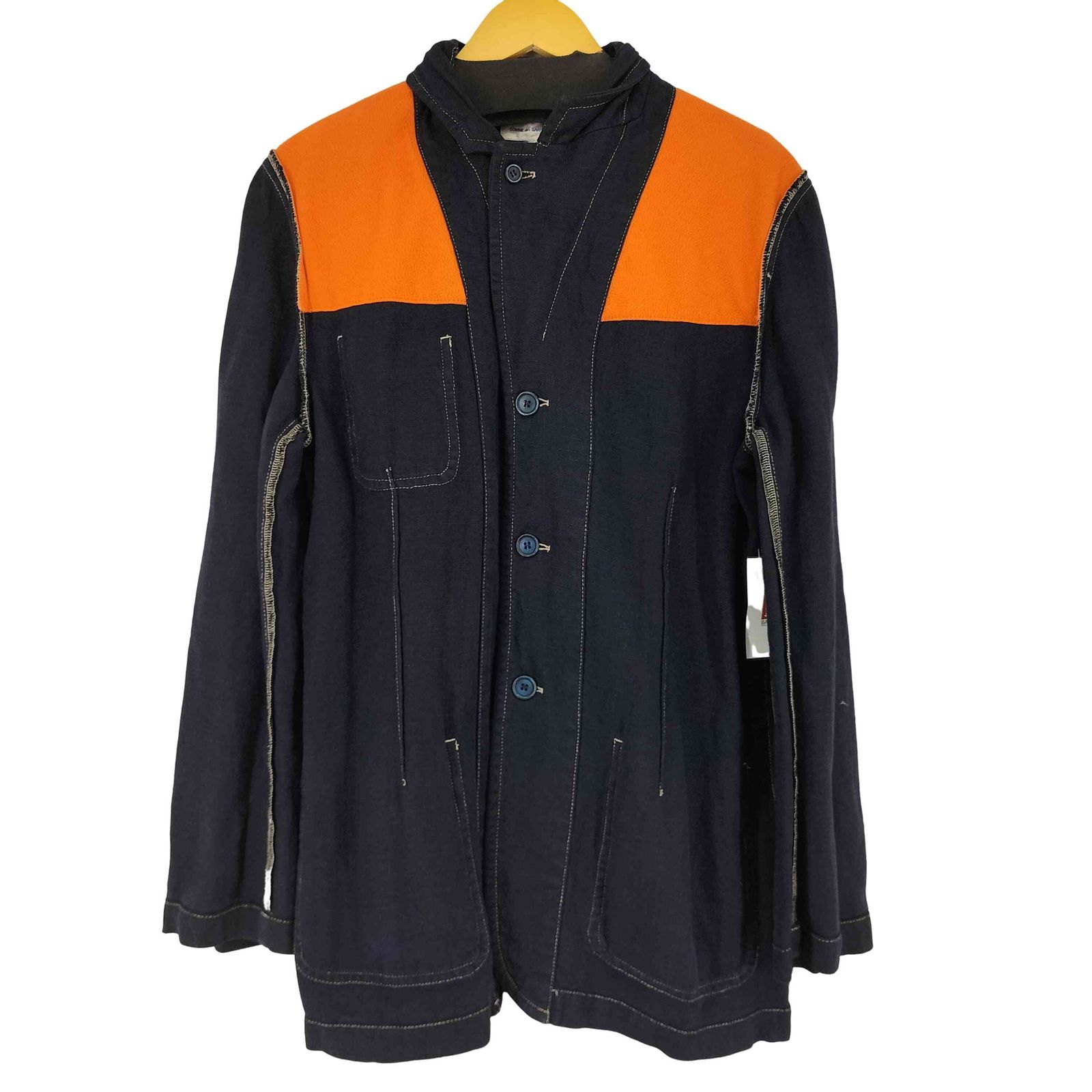 コムデギャルソンシャツ リバーシブル テーラードジャケット スタンドカラー コムデギャルソンシャツ リバーシブル テーラードジャケット