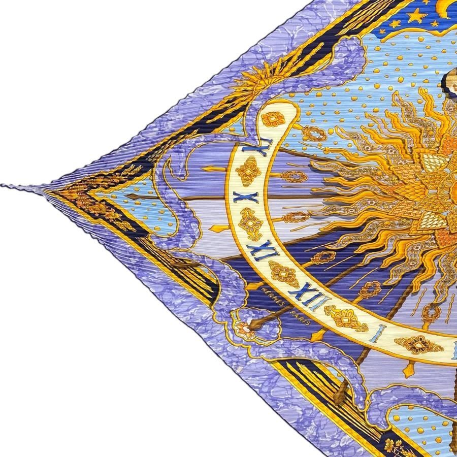 HERMES エルメス スカーフ プリーツスカーフ プリーツカレ カレ