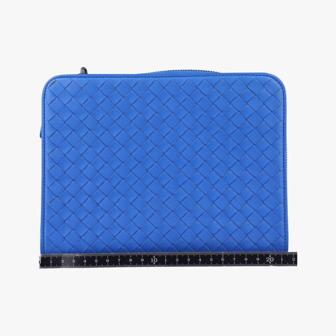 ボッテガヴェネタBottega VenetaイントレチャートブルーラムスキンB04971793R