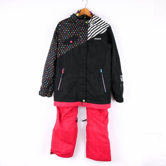 スキーウェア キスマーク Sサイズ 上下セット