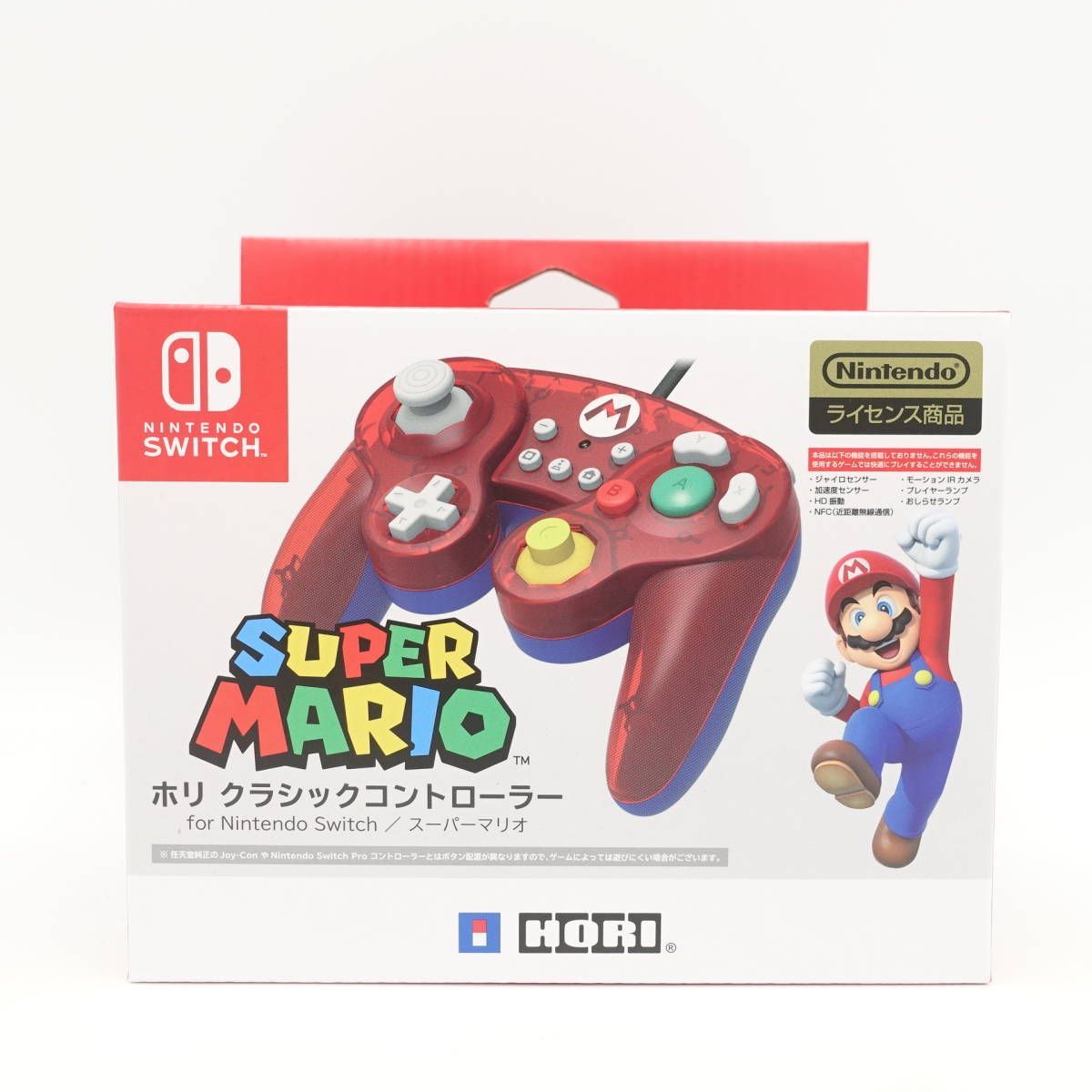 スーパーマリオ ホリ クラシックコントローラー 未開封 任天堂