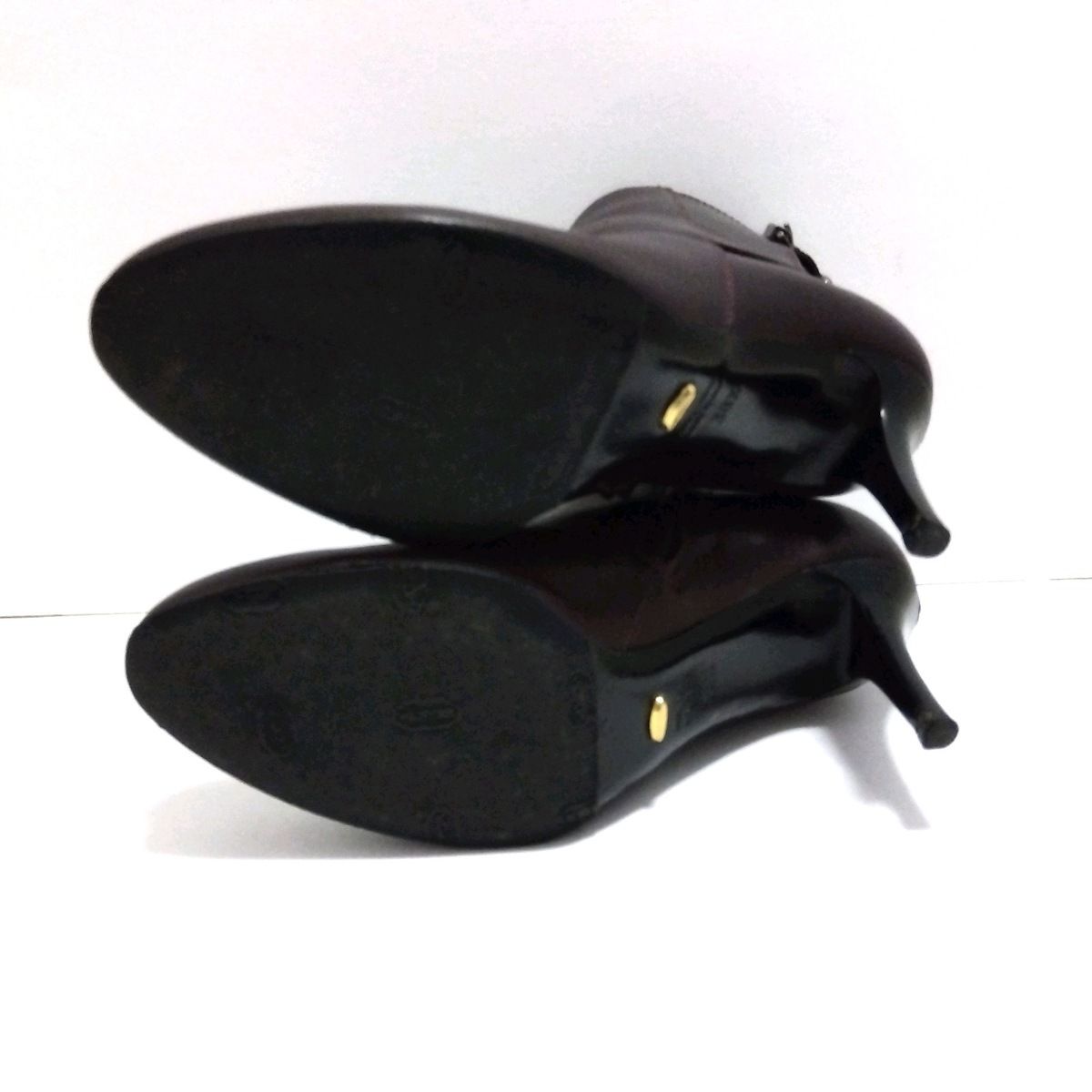 sergio rossi(セルジオロッシ) ショートブーツ 38 1/2 レディース美品  