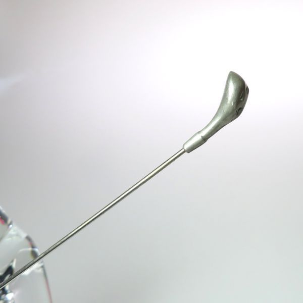 バカラ フィギュリン ○ セントアンドリュース ゴルフ スイング A 金属