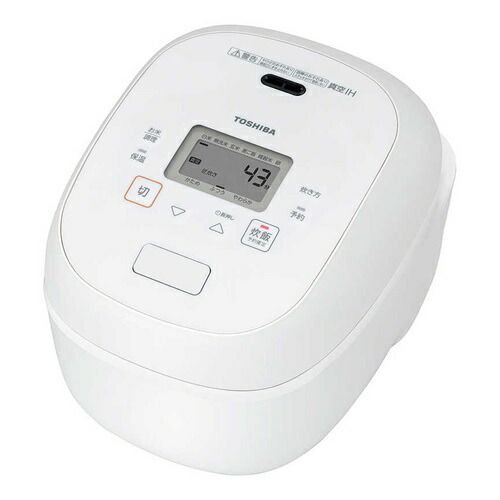 ジャー炊飯器 炎匠炊き 5.5合 グランホワイト 東芝 RC-10RWB W