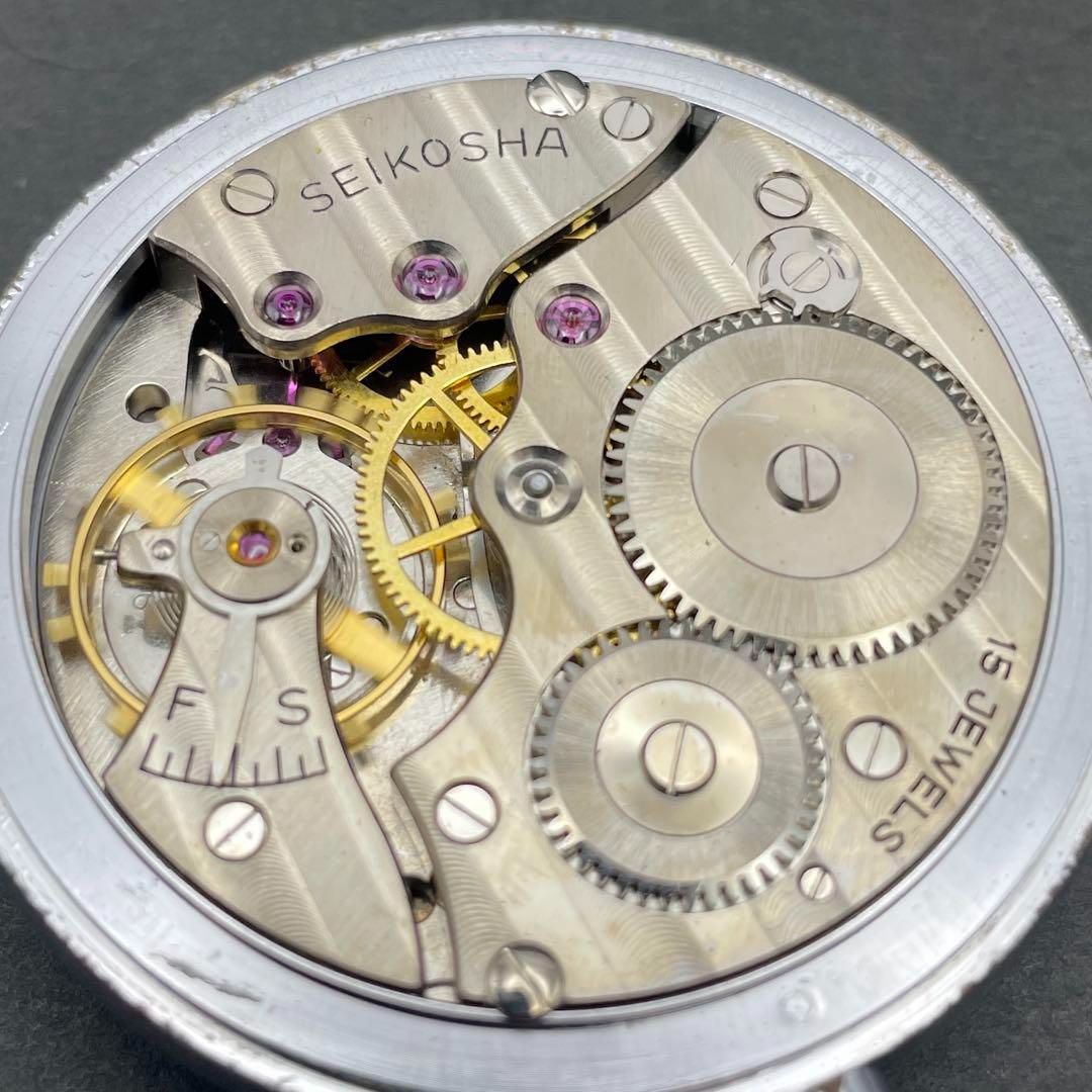 動作OK】SEIKO 国鉄関西・昭41・318 手巻き懐中時計 鉄道時計