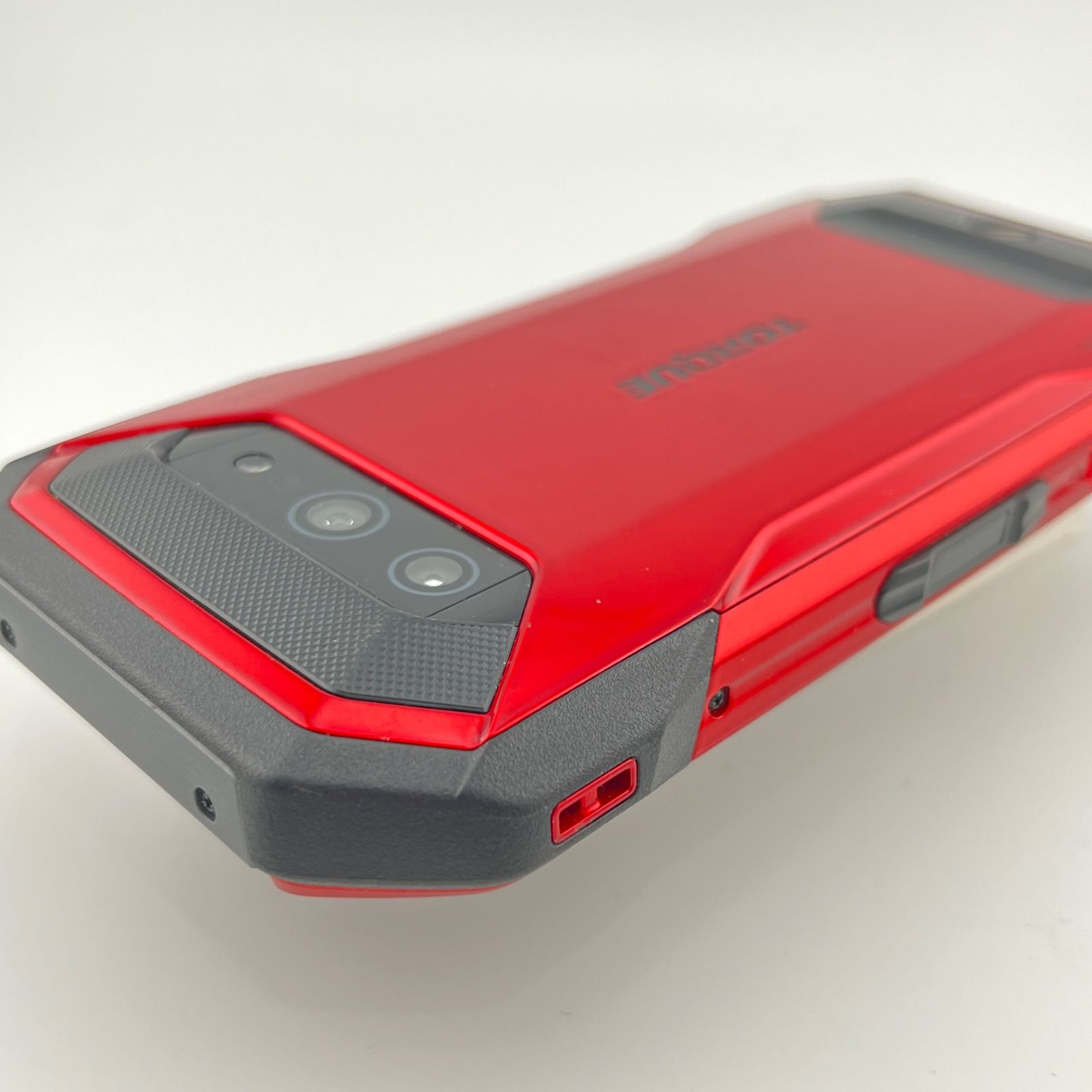 バッテリー良好 TORQUE 5G 128GB レッド SIMフリー(simロック解除済