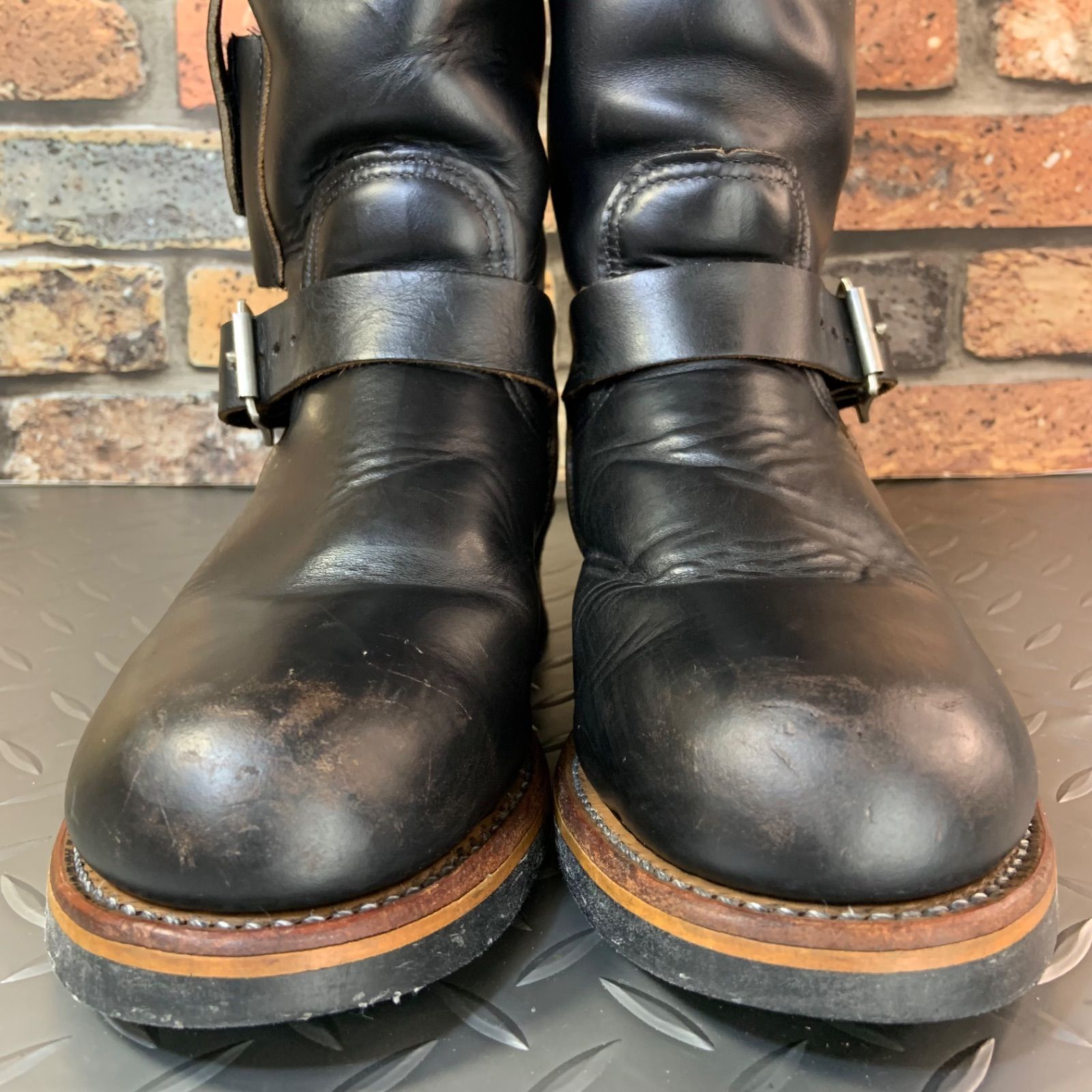 ☆REDWING 8270 エンジニアブーツ ナイフポケット PT91 茶芯 VINTAGE