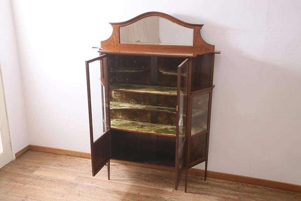 キャビネット マホガニー材 イギリスアンティーク R-045147 - メルカリ
