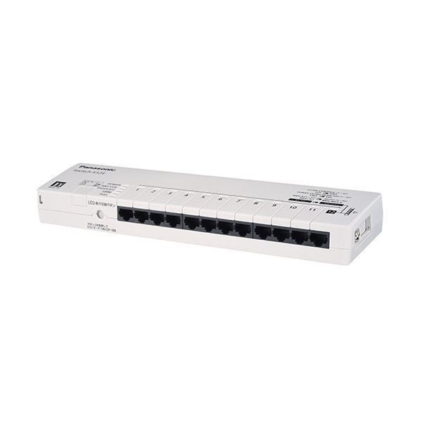 パナソニックESネットワークスSwitch-S12E タップ型スイッチングハブ 