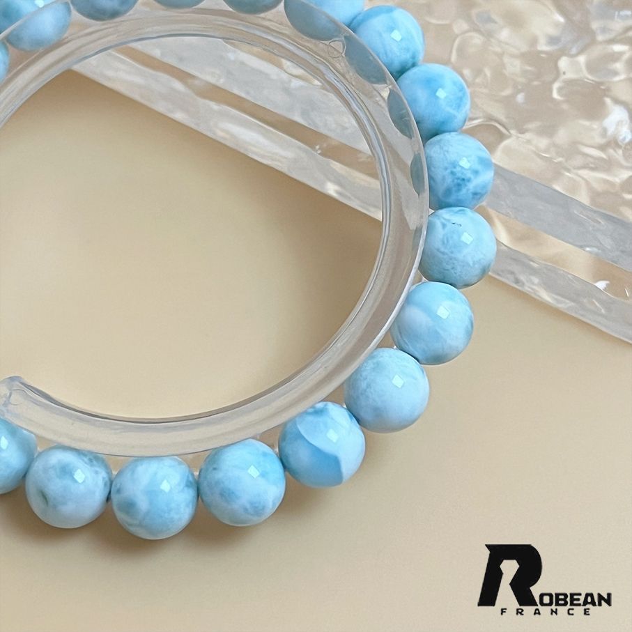 綺麗 EU製 定価12万円☆ROBEAN・ドミニカ共和国産のラリマー