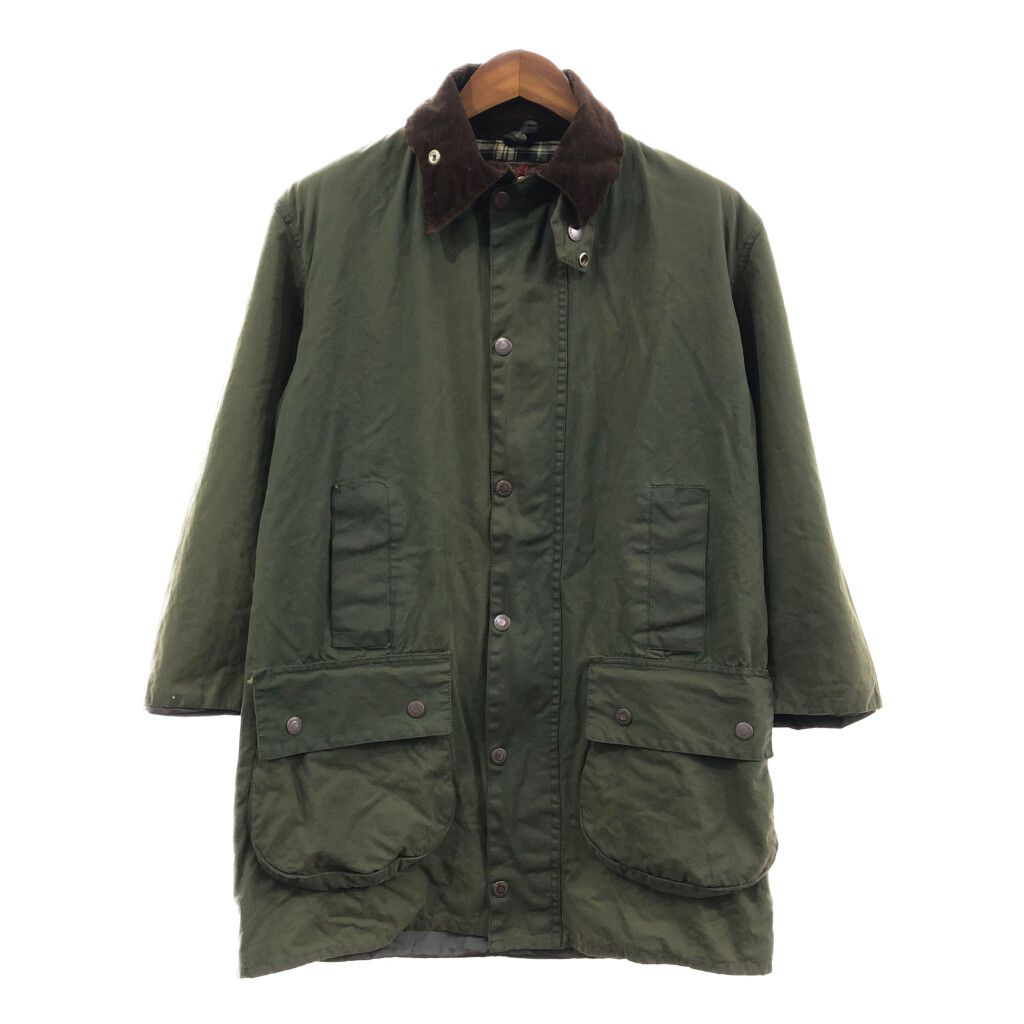 70年代 ABERCROMBIE&MACKIE オイルドジャケット オリーブ (メンズ L相当) 中古 古着 Q4578 メルカリ