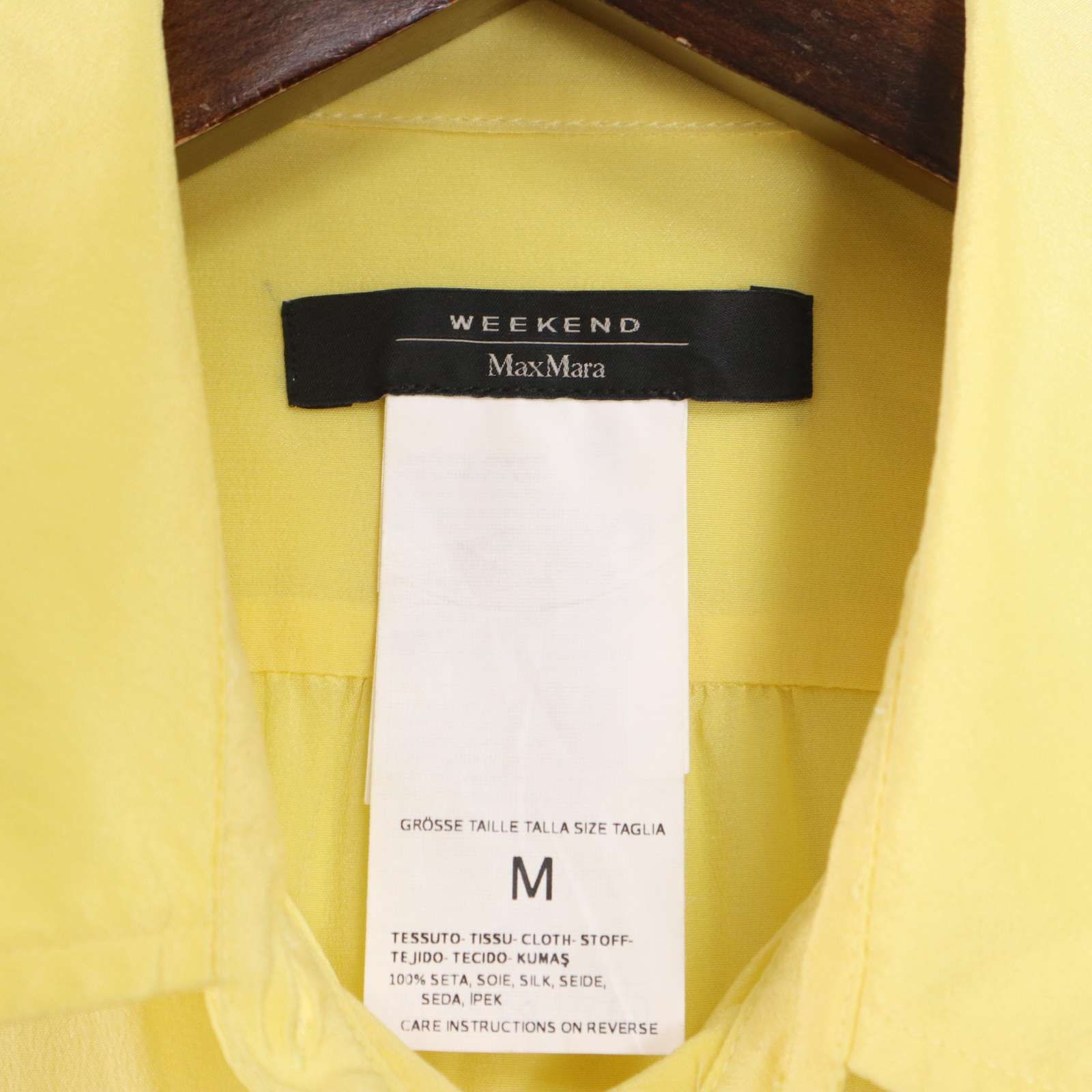 Max Mara WEEKEND マックスマーラ ウィークエンド 春夏 シルク100 