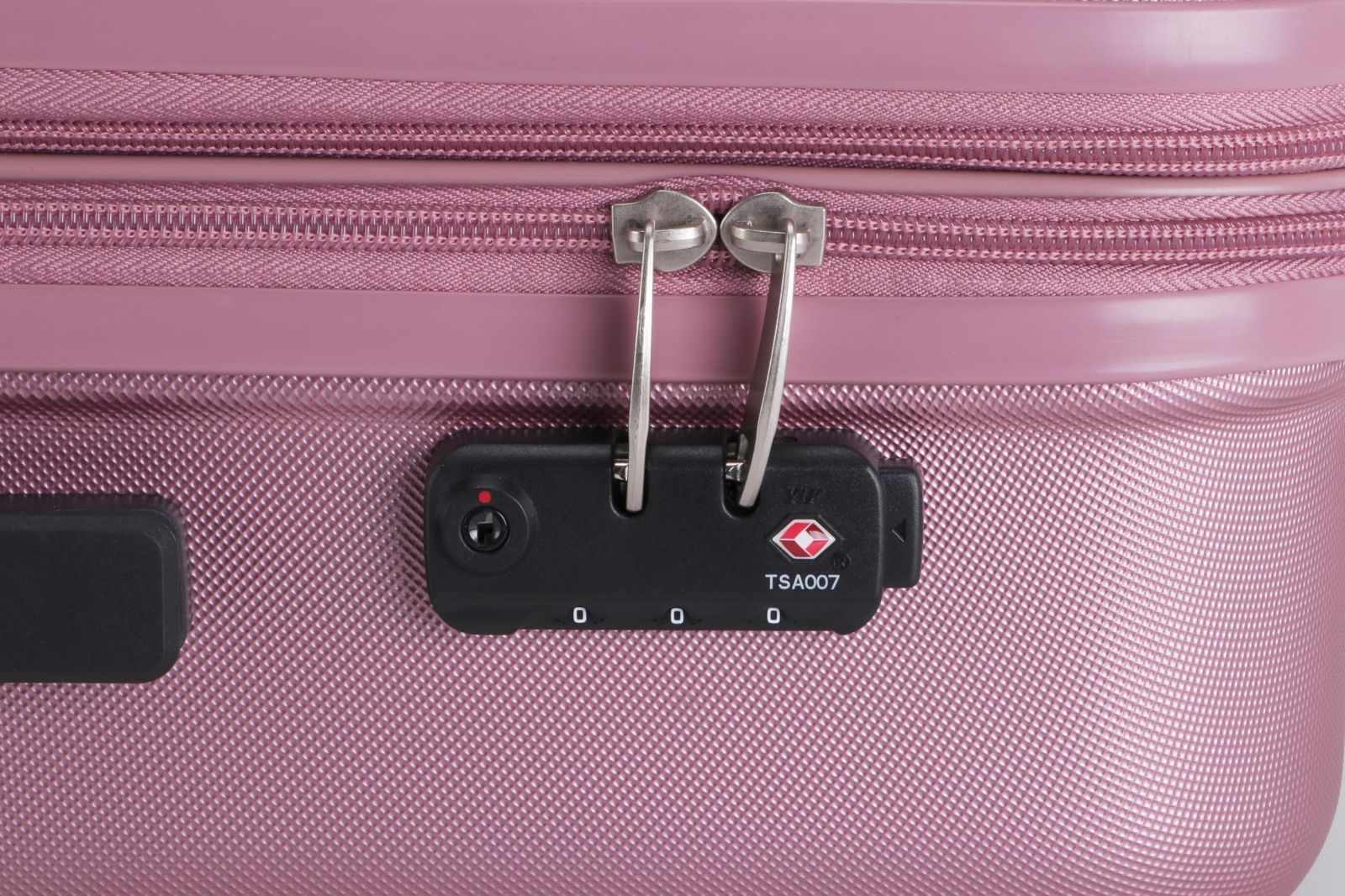 約60(67) キズに強いエンボス加工 L 拡張 ジッパーキャリー 約3.4kg