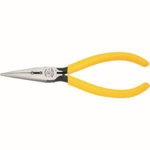 2営業日で発送 KLEIN ロングノーズプライヤー サイドカット 170mm 皮むき穴付