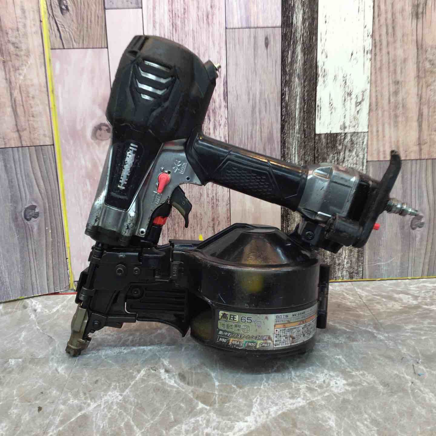 中古品】HITACHI ロール釘打ち機 NV65HR(SGK)銀鏡【八潮店】 - メルカリ