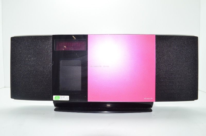 パナソニック Panasonic SC-HC30 コンパクトステレオシステム ピンク CD Bluetooth対応 リモコン付き