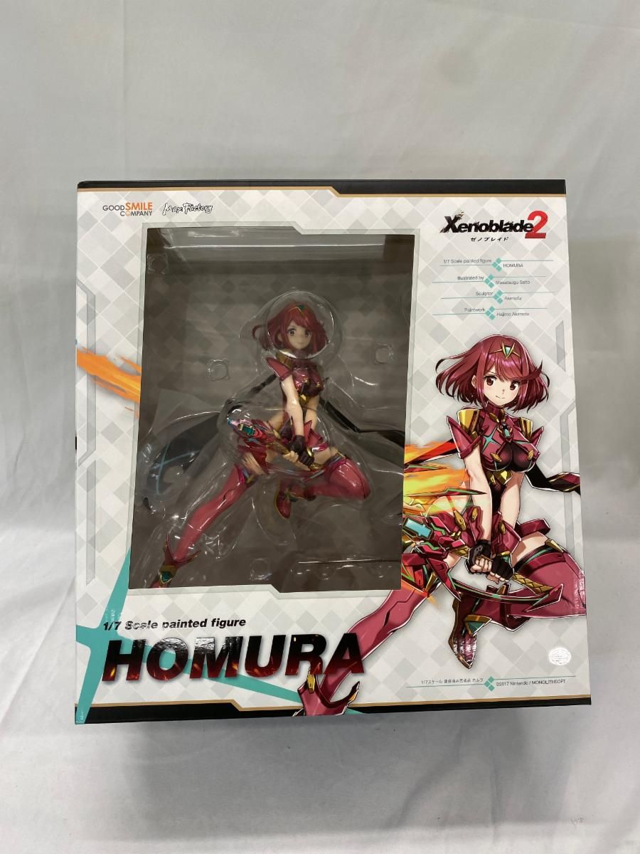 開封済み　ホムラ　ゼノブレイド2 1/7スケールフィギュア 未開封】ゼノブレイド2 ホムラ 1/7スケールフィギュア - メルカリ