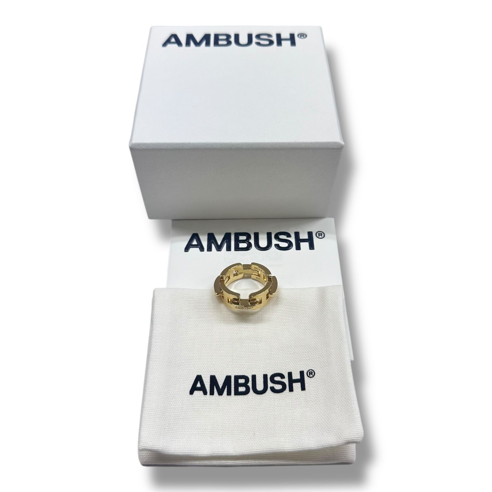 参考上代33000円 未使用品 AMBUSH A CHAIN RING Aチェーンリング