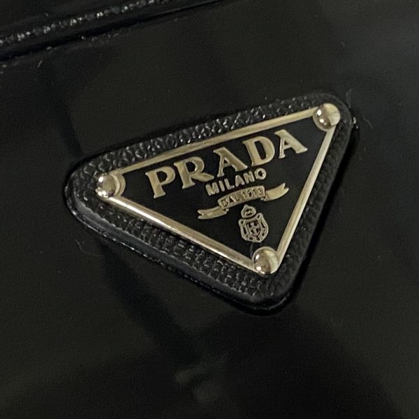 プラダ PRADA レインブーツ レインシューズ 長靴 トライアングルロゴ ミディアム丈 黒 ラバー 35 22cm レディース 5E032 USTAUSTRALIA_COM_AU