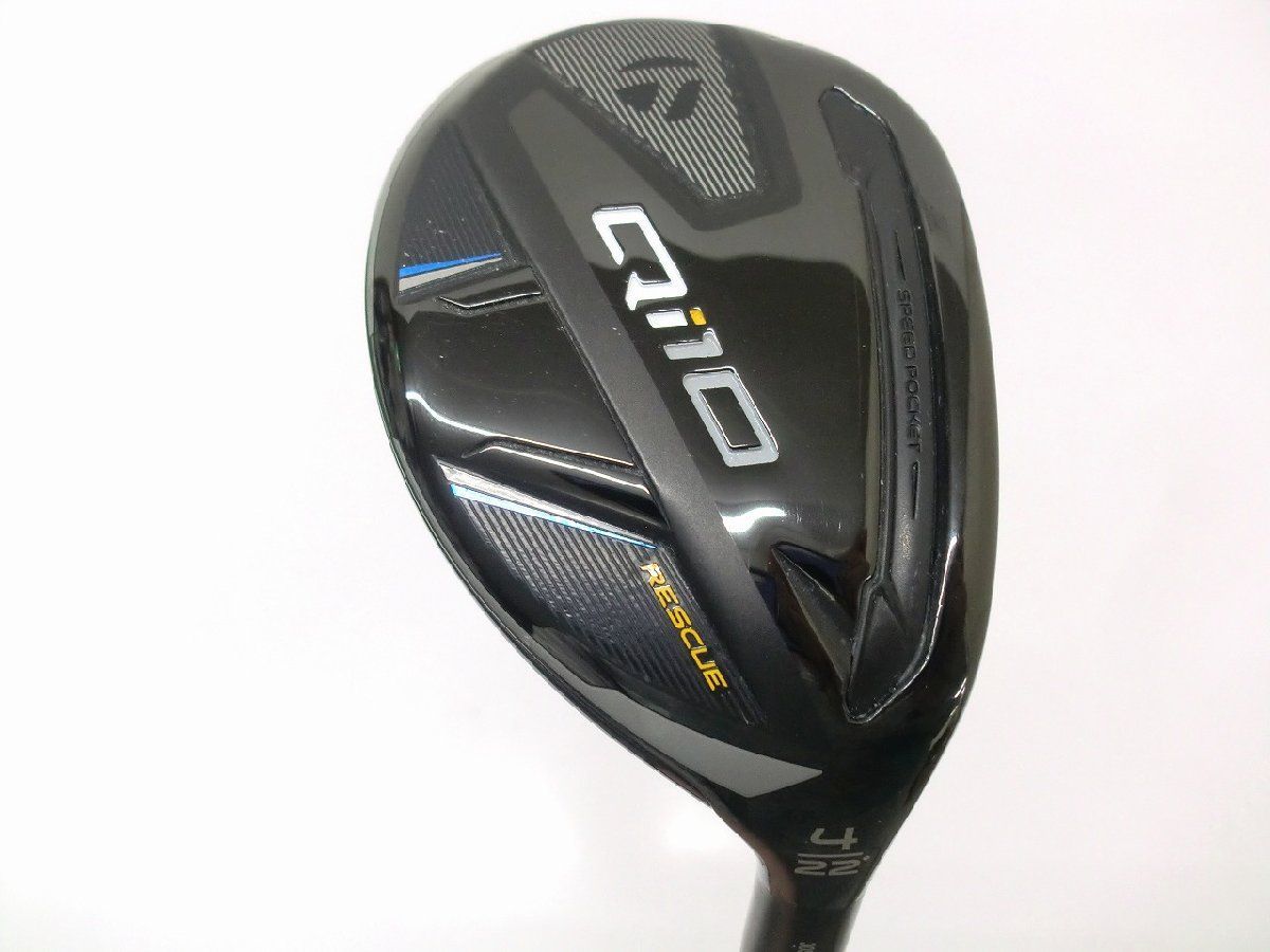 中古品 テーラーメイド Qi10 レスキュー ユーティリティ U4 22