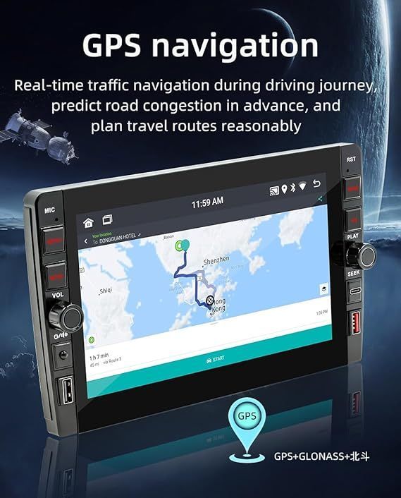 インチ カーラジオ 0 タッチスクリーン オーディオ : Android | Auto ヤマダモール 、 XTevu CarPlay カーステレオシステム - プレーヤー