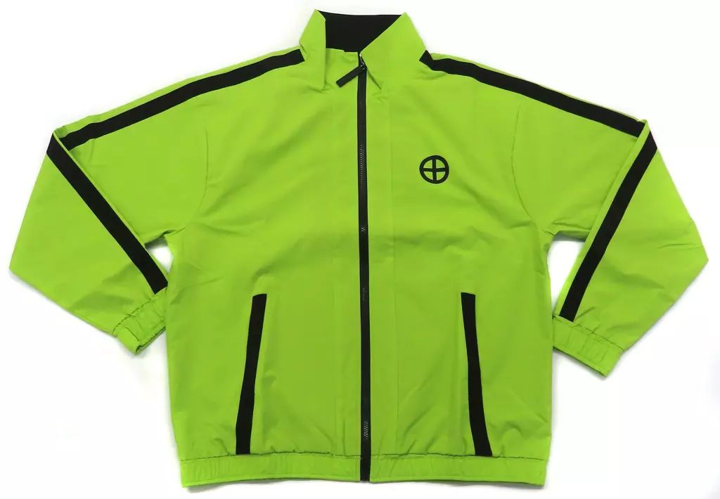 アウターウェア 明浦路司 ウィンドブレーカー グリーン XLサイズ メダリスト展